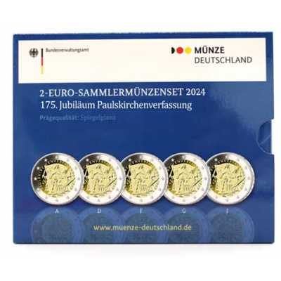 Deutschland-2Euro-2024-PP-Paulskirchenverfassung-Folder-A-J-RS