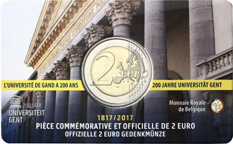 belgien-2-euro-2017-stgl-200-jahre-universitaet-von-gent-RS
