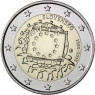 30 Jahre Europa Flagge 2015 2 Euro Münze