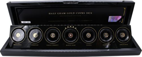 Gabun-7x1000 Francs-2024-AUpp-Rhod-Edition-Etui