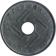 Deutschland- 10 Reichspfennig-1940-Kurs-RS