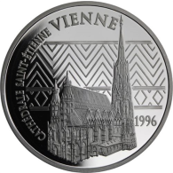 Frankreich-15 Euro 100 Francs-1996-AGpp-Dom Sankt Stephan-RS