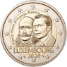 2 Euro Gedenkmünzen 2020 Luxemburg Coincard Mzz. Löwe