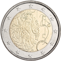 Finnland 2 Euro 2010 – 150 Jahre Finnische Währung-RS