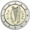 Irland-2-Euro-2014-Keltische-Harfe-RS