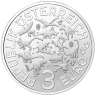 Österreich-3-Euro-2021-Argentinosaurus-II