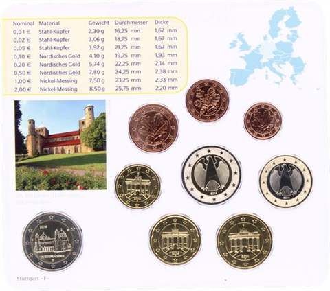 Deutschland-5,88 Euro-2014-Stgl-Kurs-MzzF-RS