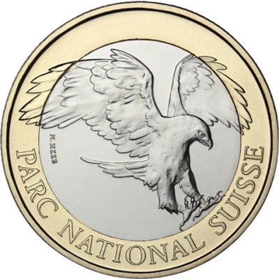 Schweiz-10 Franken-2008-Steinadler-RS