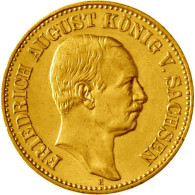  Reichsgoldmünzen » J.268 - Sachsen 20 Mark 1905-1914 ss-vz König Friedrich August III. 