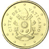 10 Cent mit Papst Wappen Franziskus 2017 aus dem Vatikan 