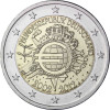 Deutschland 2 Euro 2012 bfr. 10 Jahre Euro- Bargeld Mzz. A