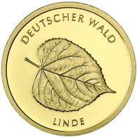 Deutschland 20 Euro Goldmünze 2015 Deutscher Wald Linde F