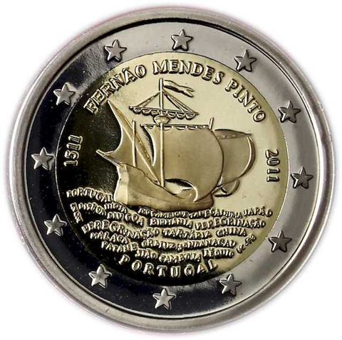 Portugal 2 Euro 2011 PP Pinto in Coincard I