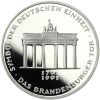 Deutschland 10 DM Silber 1991 PP  Brandenburger Tor II (2)