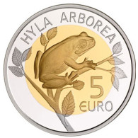 5 Euro Bimetall Münze 2017 Laubfrosch Flora und Fauna 