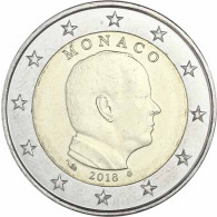 Monaco 2 Euro Kursmünzen 2018 Fürst Albert II 