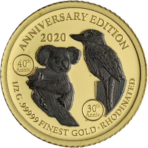 Gabun-7x1000Francs0,5g-2020-AUpl-AnniversaryEdition-EtuiI