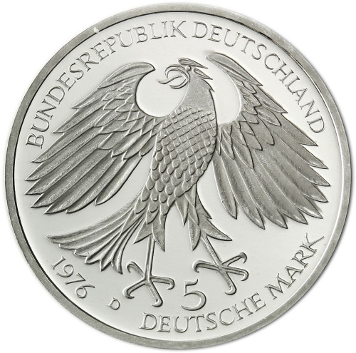 Deutschland 5 DM 1976 "Grimmelshausen"