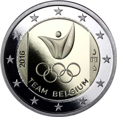 Belgien-2Euro-2016-PP-Olympische Spiele-RS