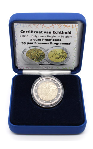 belgien-2Euro-2022-PP-Erasmus-Programm-RS-jpg