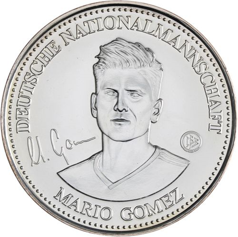 Set I+II Silber-Gold-Gedenkprägungen-der-Nationalmanschaft-2014