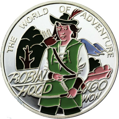 korea-100-Won-1996-Robin-Hood