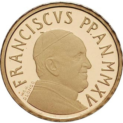 Vatikan-10-Euro-2015-PP-Die-Taufe-I