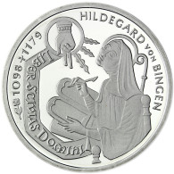 Deutschland 10 DM Silber 1998 Stgl. Die Heilige Hildegard von Bingen