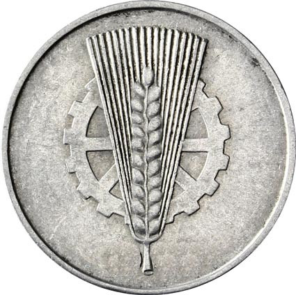 J.1503 DDR 10 Pfennig 1948 Mzz. A - Erste DDR-Groschen aus der ersten Münzserie (1948 - 1950)