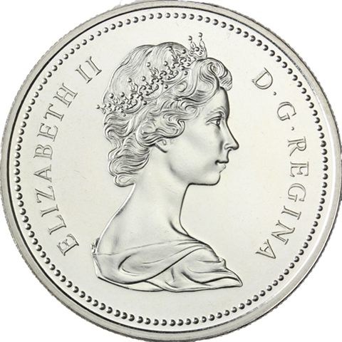 Kanada1Dollar1973BerittenePolizei