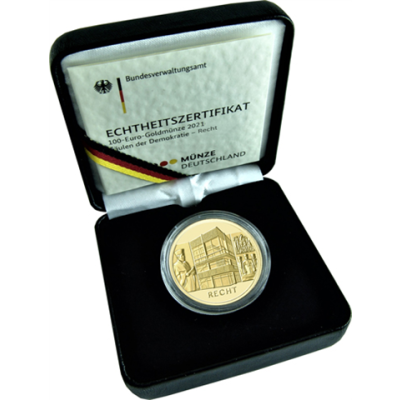 Deutschland-100-Euro-Gold-Recht-2021-II