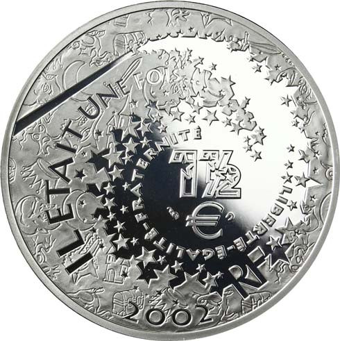 Frankreich 1,5 Euro 2002 PP Märchen - Schneewittchen