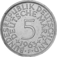  BRD 5 DM Silber Heiermann Silberadler Deutsche Mark 