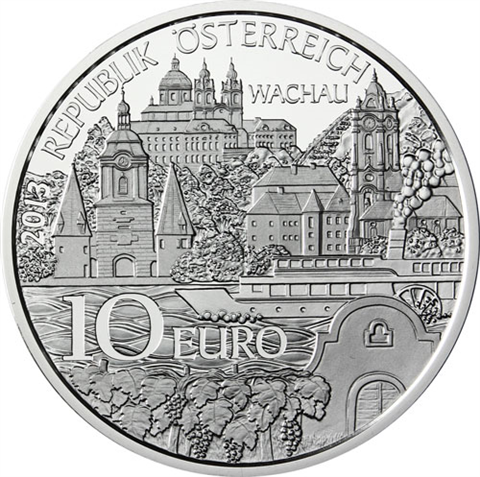 Österreich-10-Euro-2013-Silber-HGH-Niederösterreich-Folder