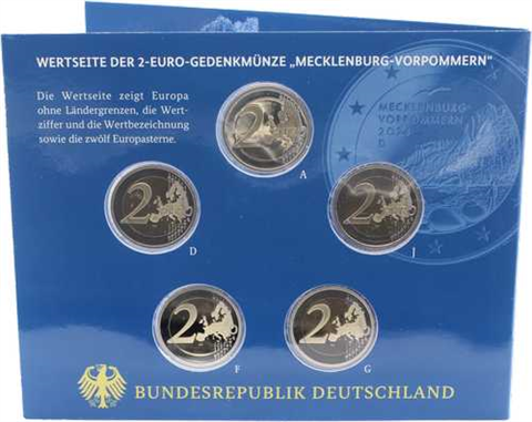 Deutschland-5x2Euro-2024-PP-Königsstuhl-Folder