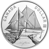 Kanada-1Dollar-2021-Bluenose-Segelschiff-RS