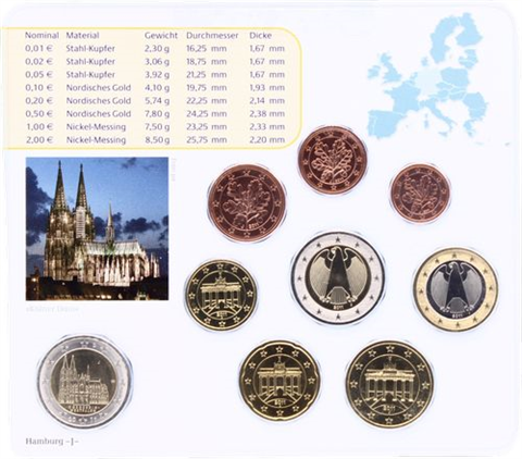 Deutschland-29,40 Euro 2011-Stgl