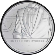 Großbritannien-5 Pfund-2020-CuNi-Stgl-007 Shaken not Stirred-RS