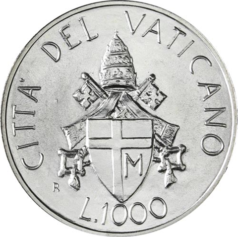 vatikan-1000-lire-1989-silber-stgl-der-papst-unter-glaeubigen-039