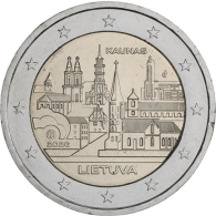 Litauen-2 Euro-2026-bfr-Stadt Kaunas-RS