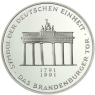 Deutschland 10 DM Silber 1991 Deutschen Einheit II (2)