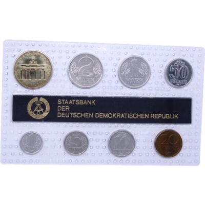 DDR-8,86 Mark-1987-Stgl-Kurs-bbt-Blister-RS