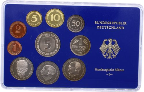 Deutschland-12,68 DM-1982-PP-Kurs-Blister-MzzJ-RS