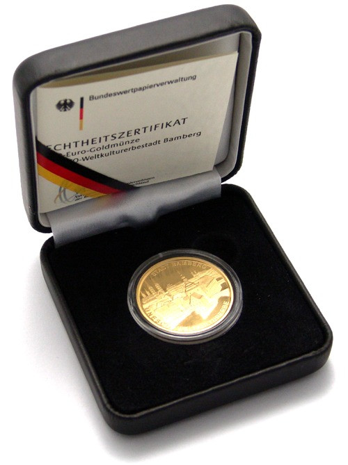 1/2 Oz Gold kaufen - Deutschland 100 Euro 2004 Bamberg