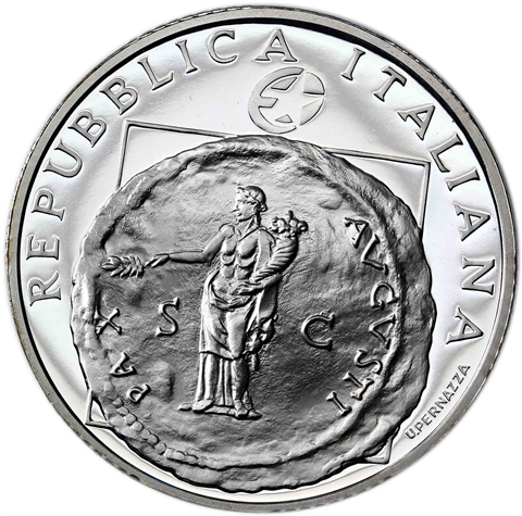 Italien 10 Euro 2005 PP Frieden und Freiheit in Europa I