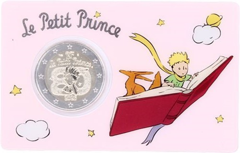 Frankreich-2 Euro-2026-Stgl-Kleiner Prinz-CC-Rosa Buch-RS