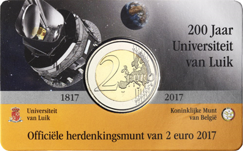 Belgien-2Euro-2017-Universität-Lüttich-RS