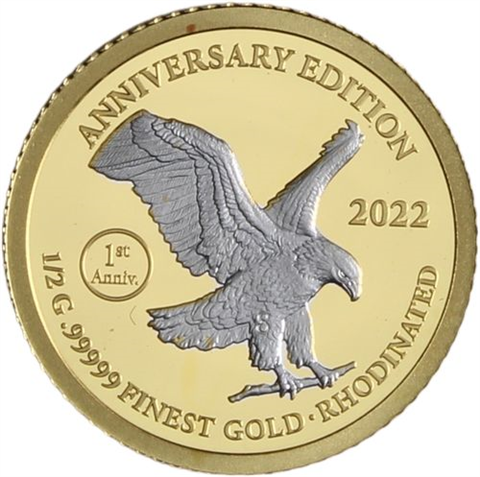 Gabun-7x1000 Francs-2022-AUpp-Rhod-Edition-Etui I