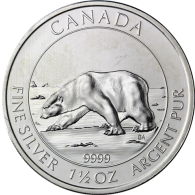 Kanada 8 Dollars 2013 BU 2. Wahl 1.2