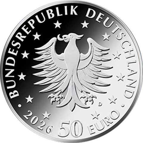 Deutschland-50Euro-2026-AgPP-Sammlermünze-Heilige-Drei-Könige-RS